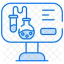 Online Lab Online Education Online Chemistry Icon