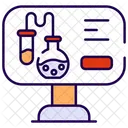 Online Lab Online Education Online Chemistry Icon