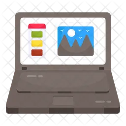 Online Landscape  Icon