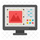 Online Landscape Online Gallery Online Image Icon