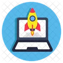 Online Launch Online Rocket Online Missile Icon