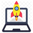 Online Launch Online Rocket Online Missile Icon