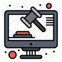 Online Law  Icon