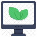 Online Leaf Online Eco Online Ecology Icon