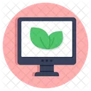 Online Leaf Online Eco Online Ecology Icon