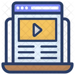 Online learning  Icon