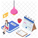 Online Learning Online Education Elearning Icon