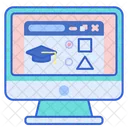 Browse Courses Online Internet Icon