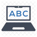 Online Learning Abc Icon