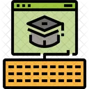 Web Page Online Learning Education Study Icon