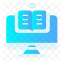 Online Learning Online Education E Learning Icon