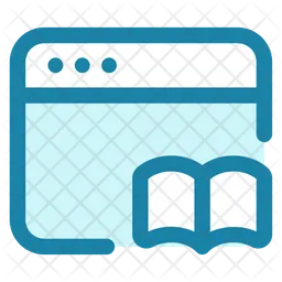 Online Learning  Icon