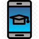 Online Learning Computer Education Icon