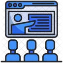 Online Learning Class Online Learning Icon