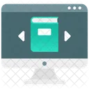 Online Learning Elearning Online Education Icon
