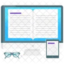 Online Learning Elearning Online Education Icon