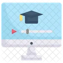 Online Learning Online Education Virtual Education Icon
