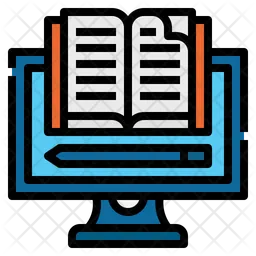 Online Learning  Icon