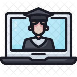 Online Learning  Icon