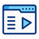 Learing Browser Multimedia Icon