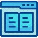 Online Learning  Icon