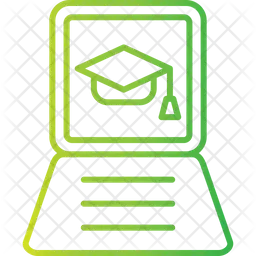Online Learning  Icon