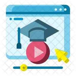 Online learning  Icon