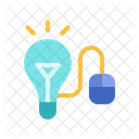 Online Learning Idea  Icon