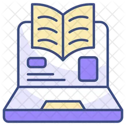 Online learning platform  Icon