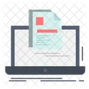 Online-Lebenslauf  Symbol