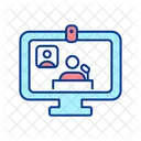 Online lecture  Icon