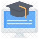 Online Schule Lernen Symbol