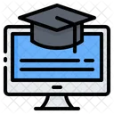 Online Schule Lernen Symbol