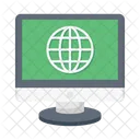 Online Lernen Global Browser Symbol