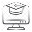 Online lernen  Symbol