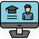 Online lernen  Symbol