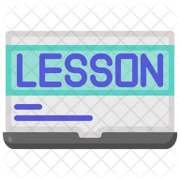 Online Lesson  Icon