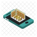 Online Library Book Icon