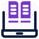 Online Library Digital Books Icon