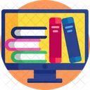 Education Virtual Library Online Library Icon