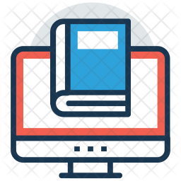 Download Free Online Library Colored Outline Icon Available In Svg Png Eps Ai Icon Fonts