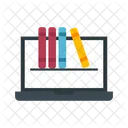 Online Library Education Book Icon