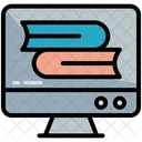 Books Library Online Icon