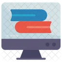 Books Library Online Icon