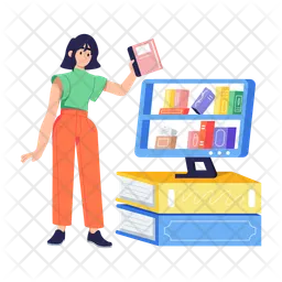 Online Library  Icon