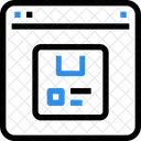 Online-Lieferung  Symbol