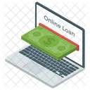 Bank Website Online Banking Online Loan Icon