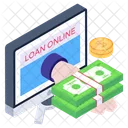 Online Loan  Icon