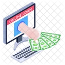 Digital Loan Online Loan Online Banking Icon
