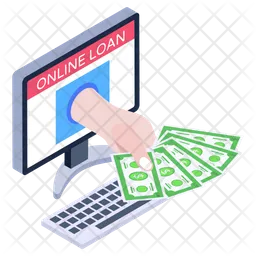 Online Loan  Icon